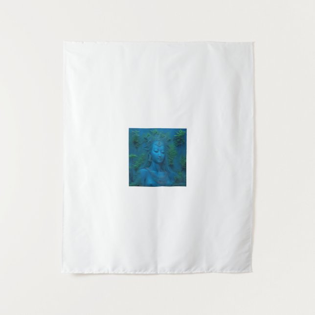 Tapete De Parede A deusa Ishtar no lago da vida eterna (Frente)