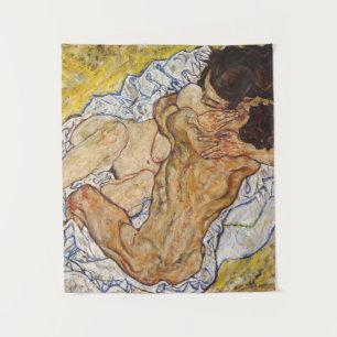 Tapete De Parede A Embrace Egon Schiele