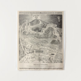 Tapete De Parede A estrada para o sucesso