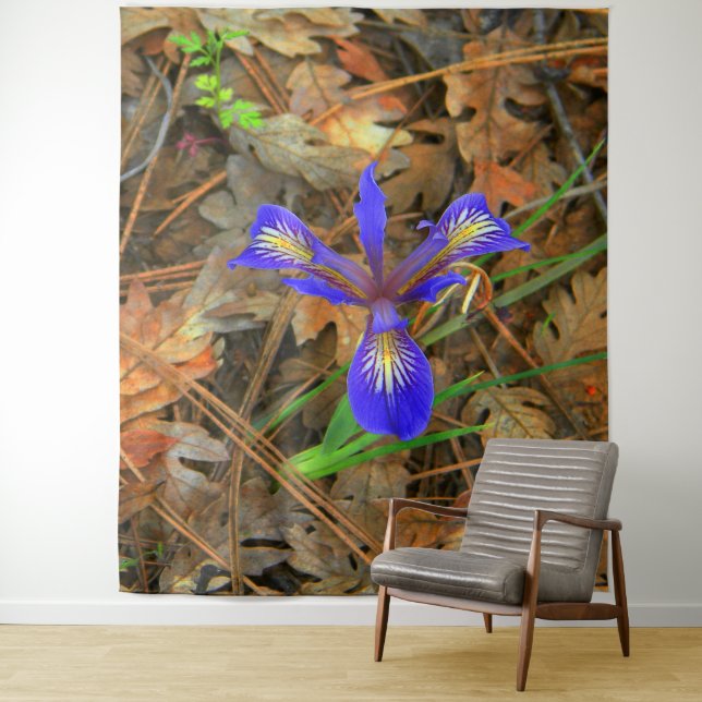 Tapete De Parede A flor selvagem da Íris... (In Situ)