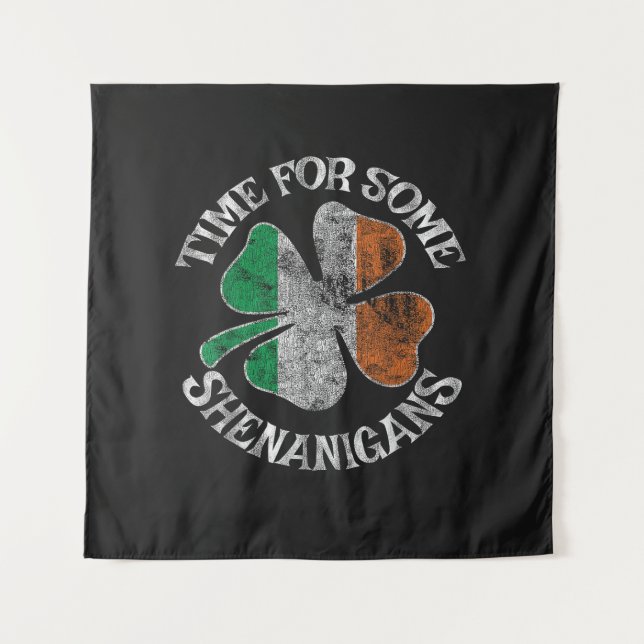 Tapete De Parede A hora de St. Patrick para algumas travessuras do  (Frente)