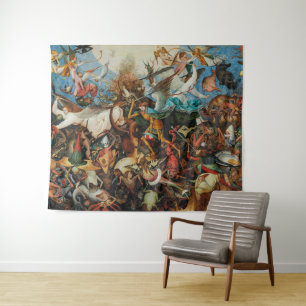 Tapete De Parede A Queda dos Anjos Rebeldes Pieter Bruegel, o Vel