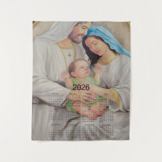 Tapete De Parede A Sagrada Família: Amor Divino Calendário 2026