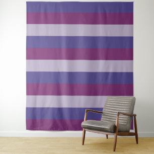 Tapete De Parede A Tri Cor listra tapeçarias do teste padrão