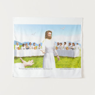 Tapete De Parede A Última Ceia de Jesus - Eucaristia
