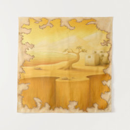 Tapete De Parede "A Vanguarda do Mundo", Adventure Motif Painting