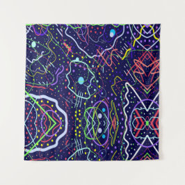 Tapete De Parede A vida no espaço