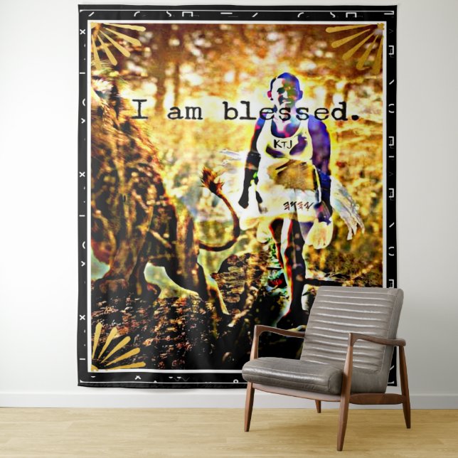 Tapete De Parede Abençoado doce 01 (In Situ)