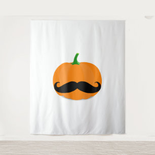 Tapete De Parede abóbora de halloween com barba