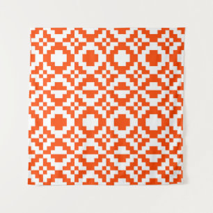 Tapete De Parede Abstract geometric pixelated seamless pattern. Mos