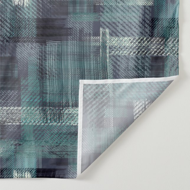 Tapete De Parede Abstract textured grey blue grunge pattern. (Detalhe)