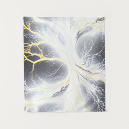 Tapete De Parede Abstrato de árvore energética brilhante