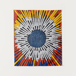 Tapete De Parede Abstrato em fita—Starburst