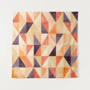Tapete De Parede Abstrato sem costura com mosaico triangular e