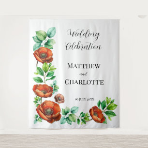 Tapete De Parede Açafrão em Estilo Vintage em Aquarela Sublime