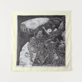 Tapete De Parede Acima e Abaixo, por Brian Benson