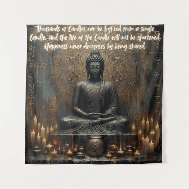 TAPETE DE PAREDE ACONTECE QUE NUNCA DIMINUI AO SER COMPARTILHADO (Frente)