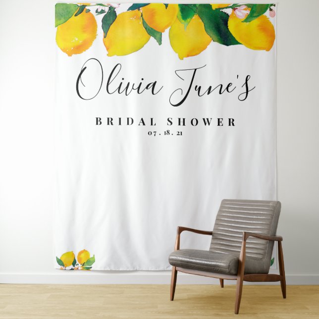 Tapete De Parede Adereço de Foto para Chá de Noiva, Fundo para Cabi (In Situ)