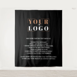 Tapete De Parede Adicione o logotipo da sua empresa Pano de fundo p