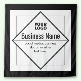 Tapete De Parede Adicione o seu logotipo Modelo personalizável