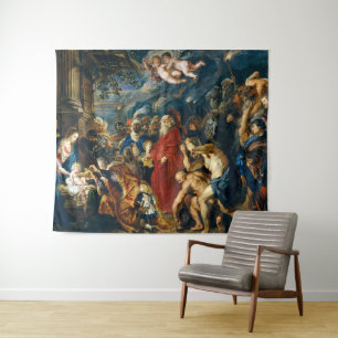 Tapete De Parede Adoração dos Magos   Peter Paul Rubens  