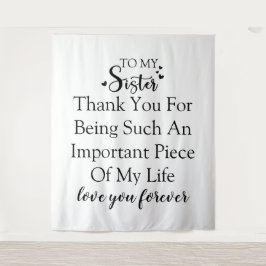 Tapete De Parede Agradecimento à Irmã Por Estar Na Minha Vida