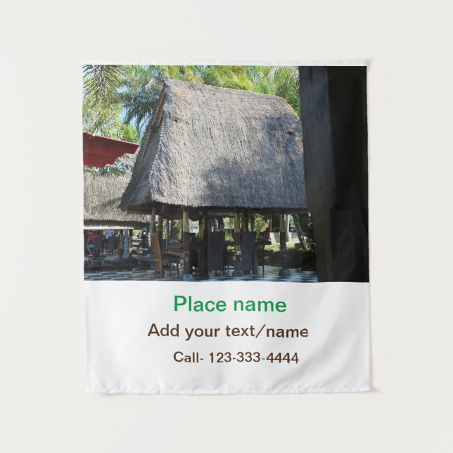 Tapete De Parede água oceano praia foto adicionar nome texto local  (Frente)