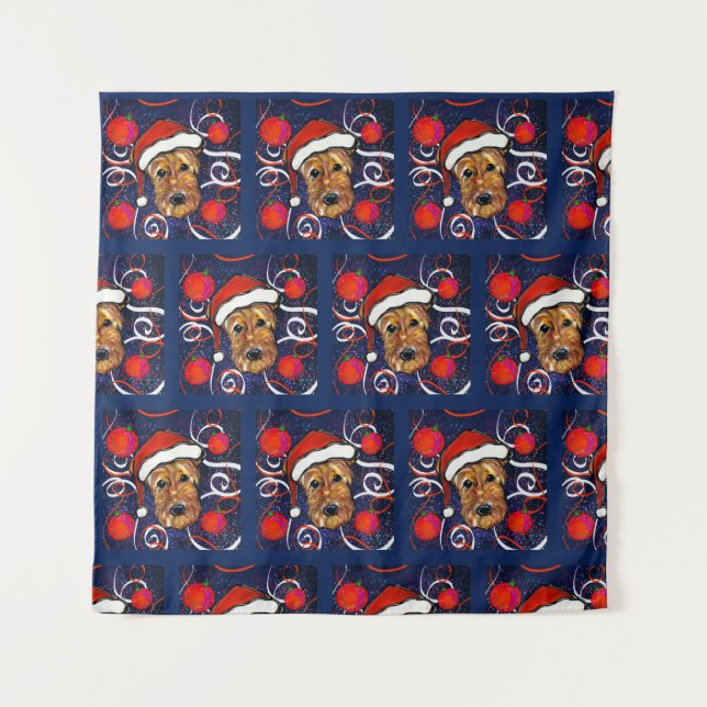 TAPETE DE PAREDE AIREDALE TERRIER (Frente)