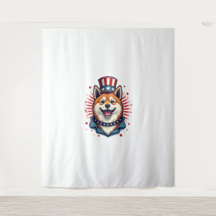Tapete De Parede Akita cão com independência