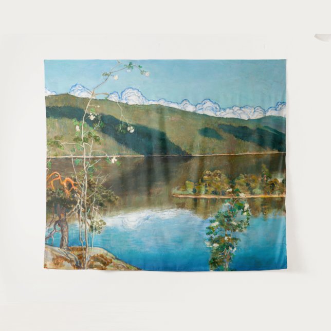 Tapete De Parede Akseli Gallen-Kallela - Thunderclouds no Horizonte (Frente (Horizontal))