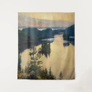 Tapete De Parede Albert Edelsense - Kaukola Ridge em Sunset