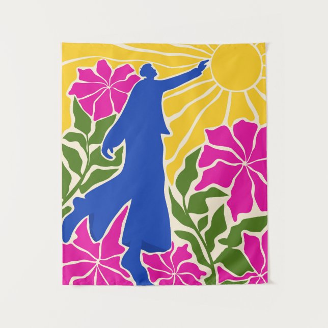 Tapete De Parede Alcance além dos limites (Frente)