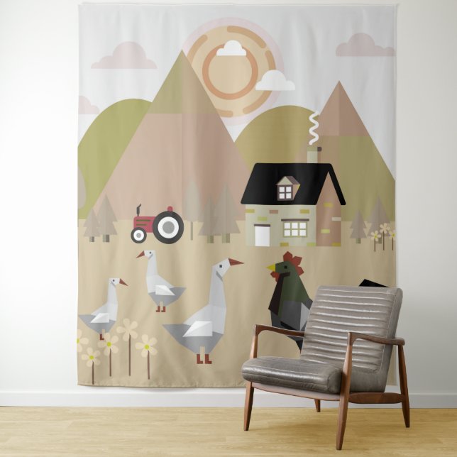 Tapete De Parede Aldeia (In Situ)