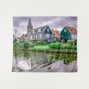 Tapete De Parede Aldeia Neerlandesa Marken