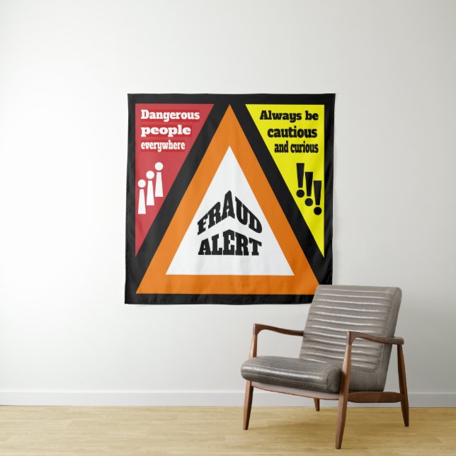 Tapete De Parede Alerta de fraude (In Situ)