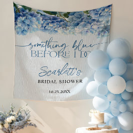 Tapete De Parede Algo Azul Elgant Hydrangea Chá de Noiva