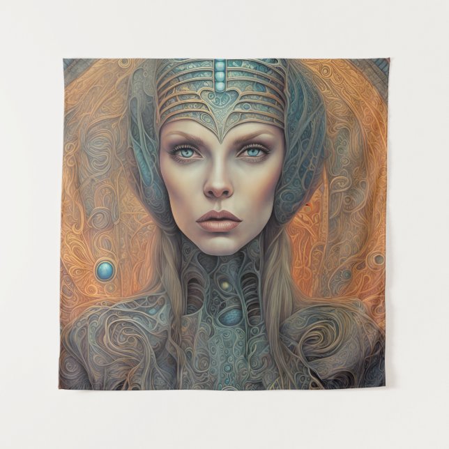 Tapete De Parede Alienígena (Frente)