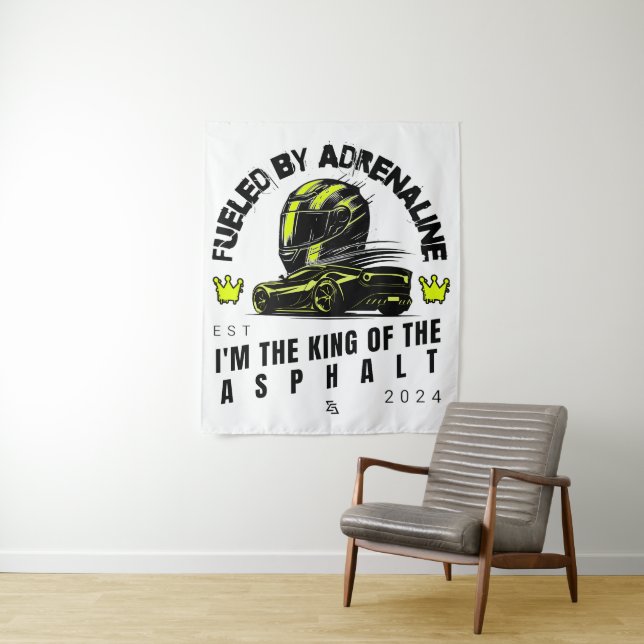 Tapete De Parede Alimentado por Adrenalina - Design Dinâmico Negrit (In Situ)