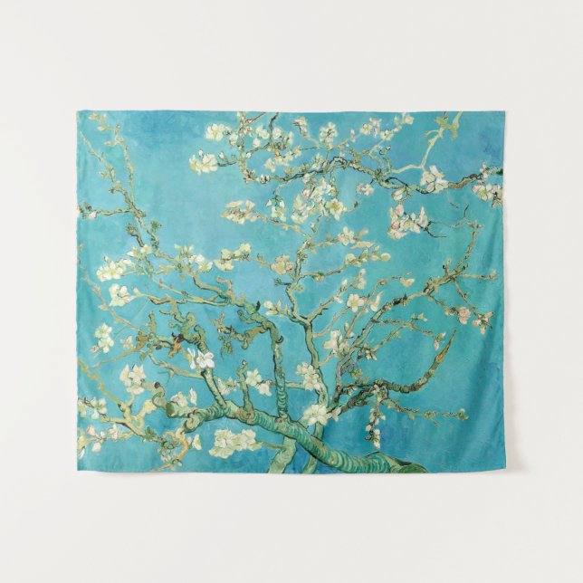 Tapete De Parede Almond Blossoms | Vincent van Gogh (Frente (Horizontal))