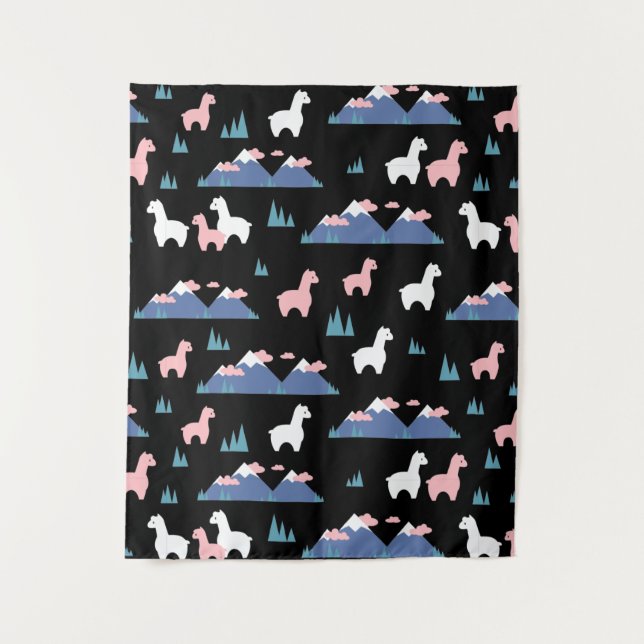 Tapete De Parede Alpaca Heaven Place (Frente)