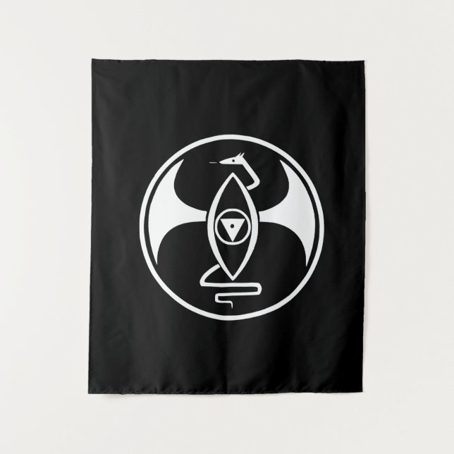 Tapete De Parede Altar Hanging Tapestry - Red Dragon (Dragon Rouge) (Frente)