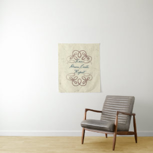 Tapete De Parede Amar, Sonhar, Criar, Repetir design Folk