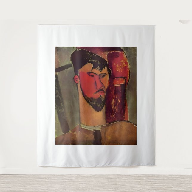 Tapete De Parede Amedeo Modigliani art style (Frente)
