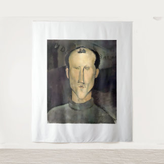 Tapete De Parede Amedeo Modigliani painting