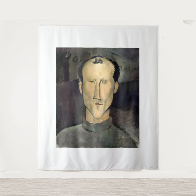 Tapete De Parede Amedeo Modigliani painting (Frente)