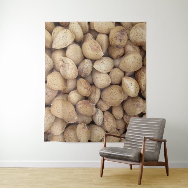 Tapete De Parede Amêndoas Querem Padrões de outono (In Situ)