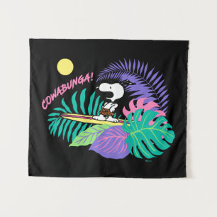 Tapete De Parede Amendoins   Cowabunga Snoopy