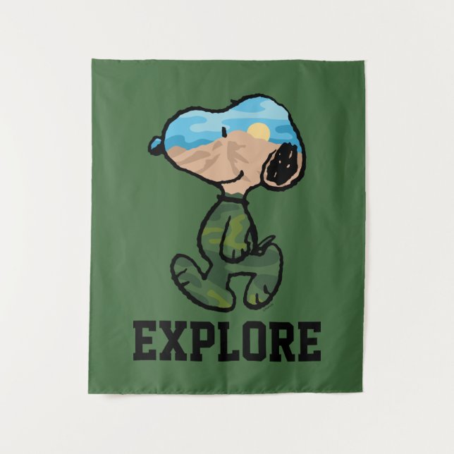 Tapete De Parede Amendoins | Esnoopia Excelente ao ar livre (Frente)