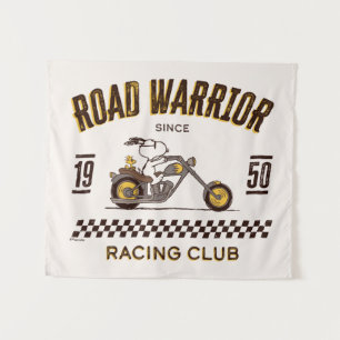 Tapete De Parede Amendoins   Guerreiros Rodoviários Snoopy & Woodst