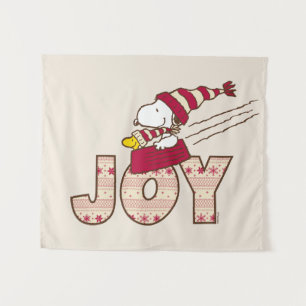 Tapete De Parede Amendoins   Passeio De Snoopy & Woodstock Joy